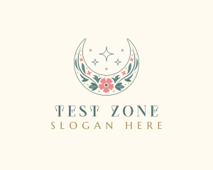 Floral Celestial Boutique logo design