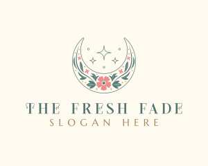 Floral Celestial Boutique logo design