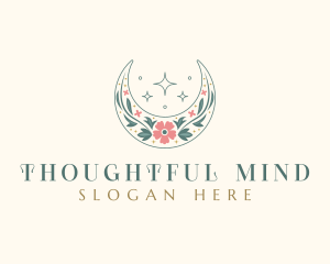 Floral Celestial Boutique logo design