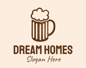 Brown Beer Mug logo