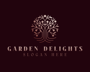 Tree Garden Planting logo design