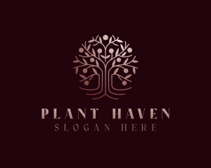 Tree Garden Planting logo design