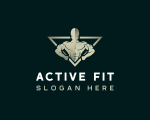 Bodybuilding Fitness Workout logo