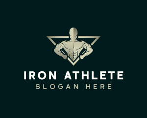 Bodybuilding Fitness Workout logo design