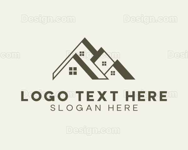 House Roof Realtor Logo