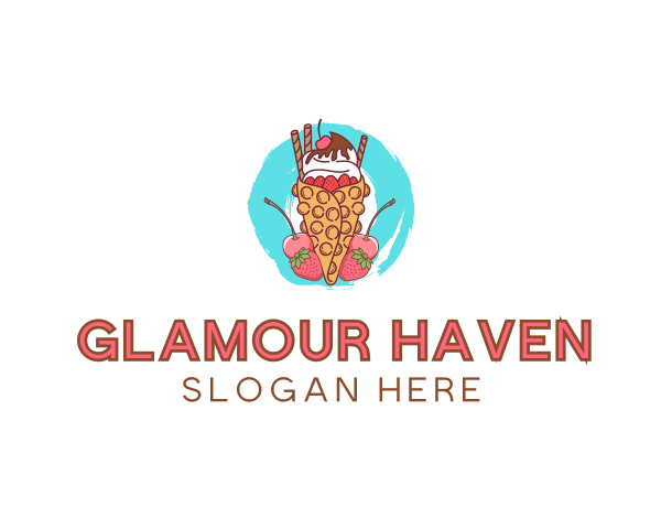 Ice Cream logo example 2