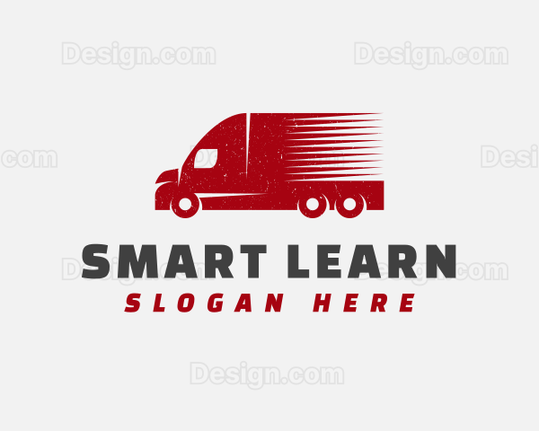 Delivery Transport Truck Logo