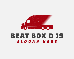 Delivery Transport Truck logo