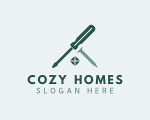 Home Screwdriver Repair logo design