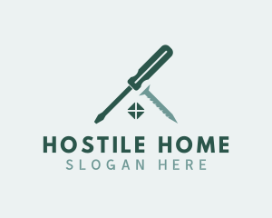 Home Screwdriver Repair logo design