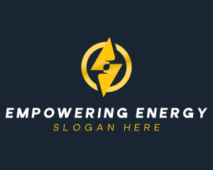 Energy Power Electric logo design