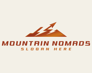 Thunder Mountain Arrow logo design