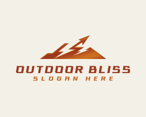 Thunder Mountain Arrow logo design