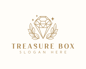 Crystal Jewel Gem logo
