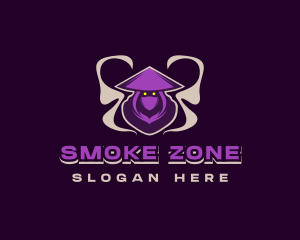 Smoke Hunter Ninja  logo design