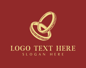 Elegant Wedding Ring logo