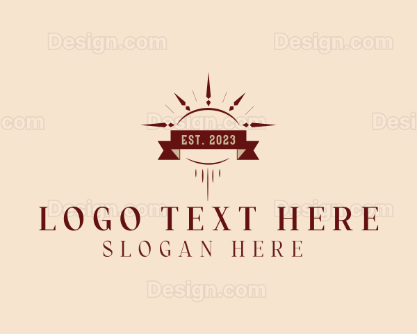 Boho Hipster Decor Logo