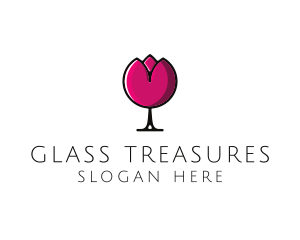 Tulip Wine Glass logo