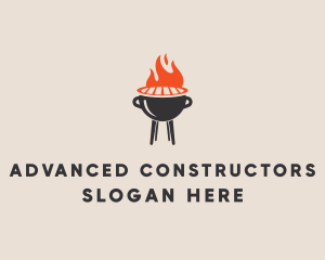 Barbecue BBQ Food Grill  logo design