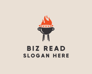 Barbecue BBQ Food Grill  logo design