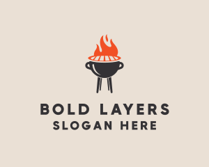 Food Grill Restaurant  logo design