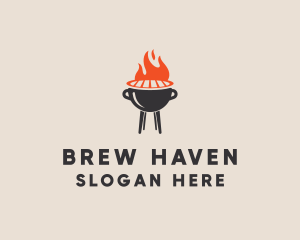 Food Grill Restaurant  logo design