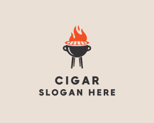 Food Grill Restaurant  logo design