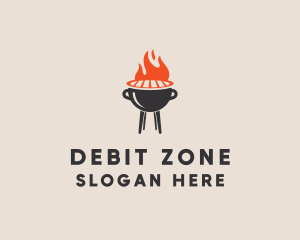 Barbecue BBQ Food Grill  logo design