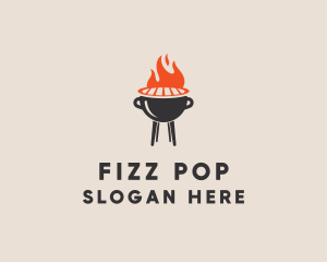 Barbecue BBQ Food Grill  logo design