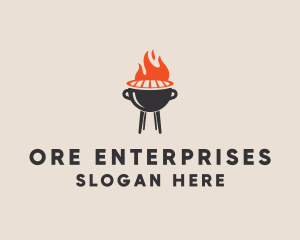 Food Grill Restaurant  logo design