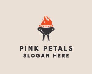 Barbecue BBQ Food Grill  logo design