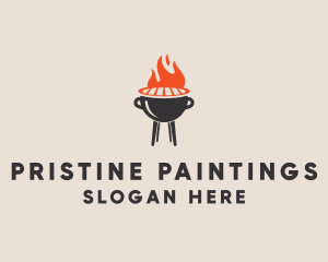 Food Grill Restaurant  logo design