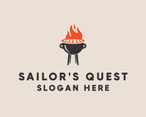 Food Grill Restaurant  logo design