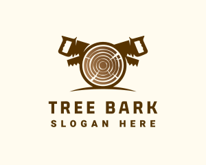 Woodcutting Log Saw logo