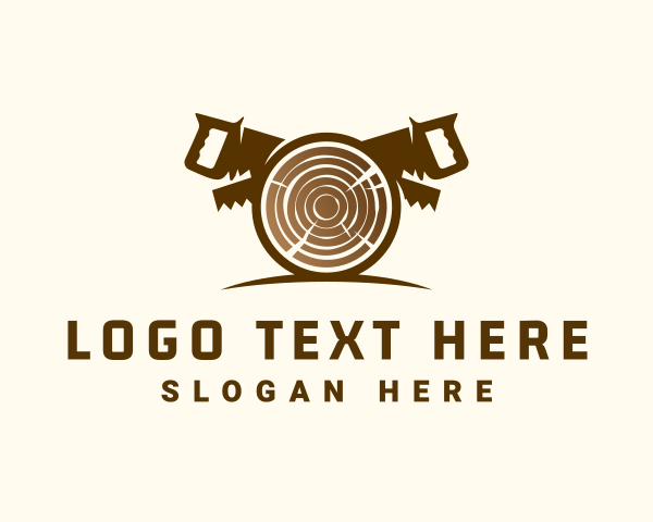 Log logo example 3