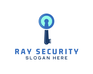 Security Keyhole Key  logo design