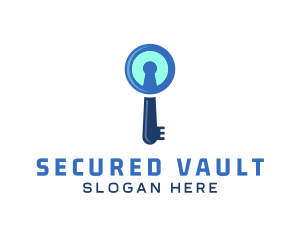 Security Keyhole Key  logo design