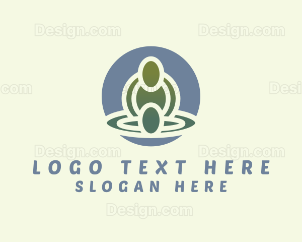 Wellness Therapy Massage Logo