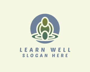 Wellness Therapy Massage logo design