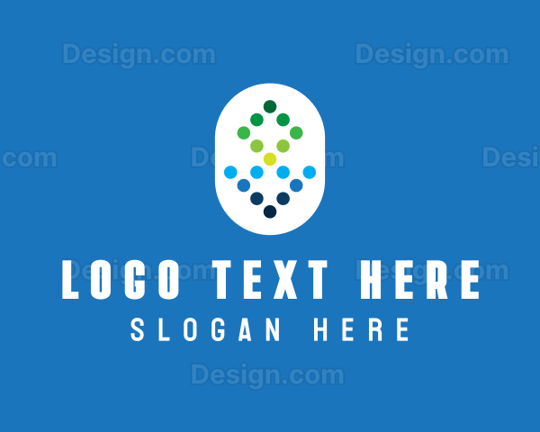 Digital Tech Dots Logo
