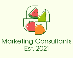 Fresh Fruit Market logo design