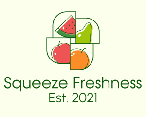 Fresh Fruit Market logo design