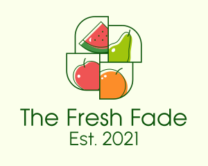 Fresh Fruit Market logo design