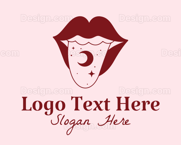 Fortune Teller Mouth Logo