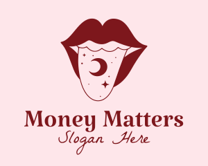 Fortune Teller Mouth  logo design