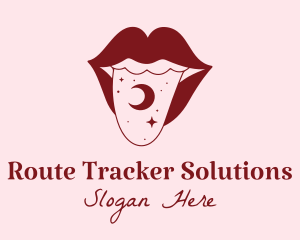 Fortune Teller Mouth  logo design