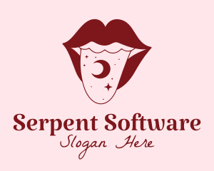 Fortune Teller Mouth  logo design