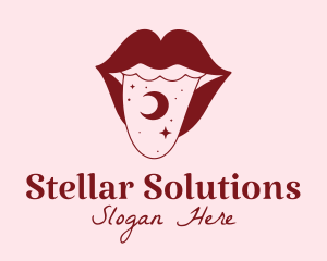 Fortune Teller Mouth  logo design