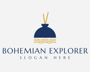 Bohemian Oil Diffuser logo design