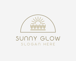 Farm Sunny Nature logo design